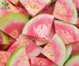 Cubes organiques IQF du Vietnam goyave rose congelée eau entière en vrac préservée exportation emballage sous vide modèles en tranches - Product Image 4