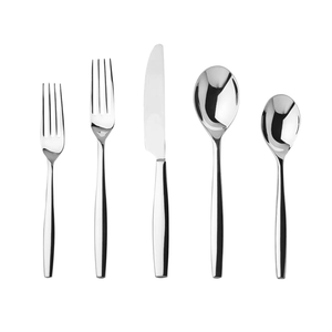 Wholesale Tableware Knives Forks And <b>Spoons</b> Flatware Cutlery Set Stainless Steel Mirrored Flatware For Wedding Restaurant - Product Image 5