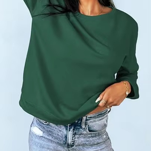 เสื้อสเวตเชิ้ตผู้ชายทรงสปอร์ตโอเวอร์ไซส์ ผ้าฝ้าย 100% สำหรับฤดูใบไม้ร่วง ดีไซน์มินิมอลทันสมัย เหมาะสำหรับออกกำลังกายและสตรีทแวร์ - Product Image 1