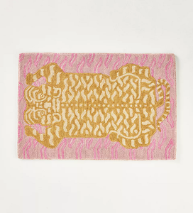 พรมขนแกะลายเสือพรมขนนุ่มและทนทานสำหรับห้องนอนและห้องนั่งเล่นที่ทันสมัย - Product Image 1