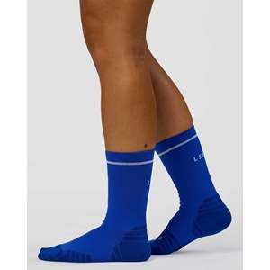 Calcetines de Ciclismo Cycle Performance Crew 2.0 - Electric Indigo-White - Tejido Antiolor - Product Image 2