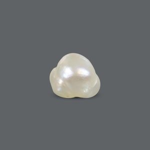 Perles de Basra 2,97 carats, naturelles, en forme de riz, blanches et roses, en vrac - Product Image 1