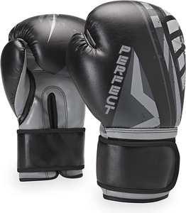 2025 High Quality Leather <b>Boxing</b> Gloves for Adult <b>Training</b> Velcro Wrist Support with Hook Loop for Outdoor Use - Product Image 2