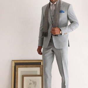 ชุดสูทผู้ชายแฟชั่นสุดฮิต ปรับแต่งได้ 3 ชิ้น ชุดสองชิ้น ทรงเข้ารูป สำหรับงานแต่งงาน งานพรอม และงานทางการ - Product Image 4