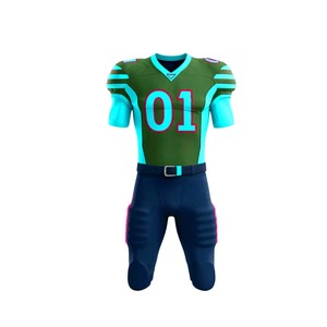 Uniforme de Fútbol Americano Personalizado al por Mayor, Tallas US y EU, Jersey Transpirable que Absorbe la Humedad con Logotipo Personalizado - Product Image 2