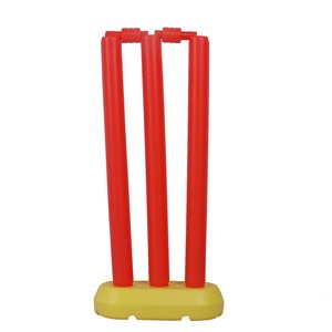 Kit de bate de cricket de plástico duradero unisex, juguete promocional para principiantes al aire libre para todos los grupos de edad, precio al por mayor, proveedor a granel, Exportación - Product Image 3