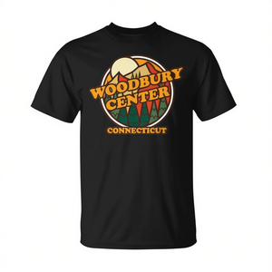 T-shirt vintage Woodbury Center Connecticut Dry Sack pour la randonnée en montagne - Product Image 2