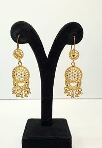 Ensemble de bijoux de mode de style classique plaqué or 24 carats pendentif élégant pour la fête de mariage anniversaire de fiançailles - Product Image 3