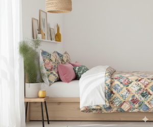 Drap-housse imprimé en microfibre brossée de haute qualité, taille King, 140 g/m², 400 fils/cm², résistant à la décoloration, lavable, linge de lit pour hôtel, toutes saisons - Product Image 3