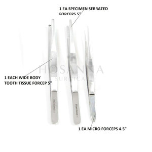 ชุดเครื่องมือผ่าตัดขนาดเล็กแบบใช้ซ้ำได้ทำจากสเตนเลสสตีลเป็นมิตรต่อสิ่งแวดล้อม - Product Image 6