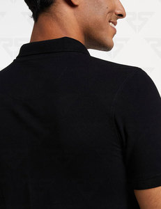 Nuevo estilo, camisetas Polo de alta calidad para hombre, 100% algodón, 150-220gsm, Impresión de logotipo personalizado, uniforme de trabajo escolar, camisetas Polo de verano - Product Image 5