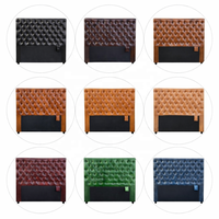 Sofá Chesterfield de Cuero Genuino, Conjunto Ovalado |   XXL Vintage Tufted 3m 4m |   Muebles de Asientos para Hoteles y Villas de Lujo