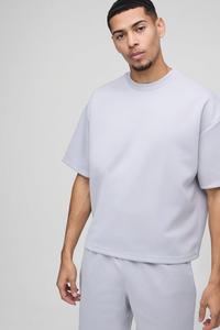 <b>Mens</b> Oversized Summer Two Piece Tracksuit <b>Set</b> with <b>Short</b> Sleeve <b>T</b> <b>Shirt</b> <b>and</b> Matching <b>Shorts</b> Lightweight Breathable - Product Image 3