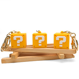 Phổ biến trò chơi video Mario Câu Hỏi khối Keychain bất ngờ món quà đồ chơi cho thanh thiếu niên và người lớn Easter Egg <span class=keywords><strong>Filler</strong></span> Đảng ủng hộ - Product Image 2