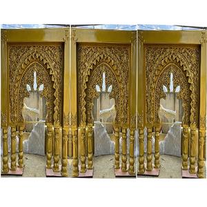 Decoración para Eventos Populares, Marco 3D, Fondo de Fibra de Vidrio, Estilo Moderno, Escenario para Bodas, Ligero, Tamaño Personalizado, Tendencia - Product Image 1