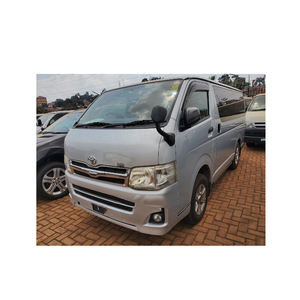 Fabricación a precio Toyoota Hiace Mini Bus 17 asientos caja de cambios automática AWD Drive R16 tamaño del neumático cuero Interior oscuro para la venta - Product Image 5