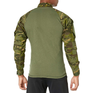 T-shirts d'entraînement de sports de plein air T-shirt décontracté camouflage Chemises d'entraînement tactique T-shirts personnalisés Chemises tactiques pour hommes - Product Image 2