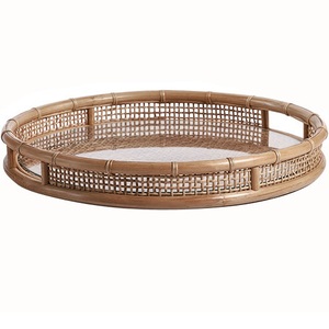 Top Tendance Brillant Plaqué Or Finition Table À Manger Décoration Alimentaire Plateau De Service Dîner Restauration Service Plateau En Métal - Product Image 6