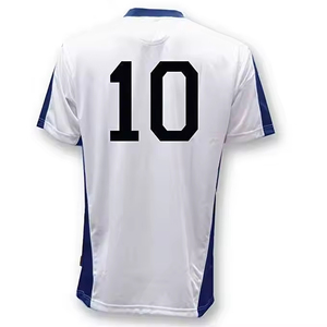 Maillot de football unisexe à manches courtes en polyester 100% de la dernière saison avec un design et un logo personnalisés, de haute qualité pour la promotion - Product Image 1