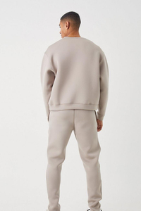 ชุดวอร์มผ้าคอตตอนผ้าฟลีซสำหรับผู้ชายชุดวอร์มผ้านุ่มสำหรับใส่เล่นทุกวันลายกราฟิก - Product Image 2