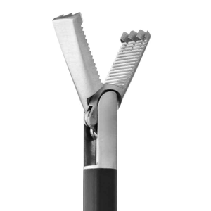 Pinces de préhension atraumatiques Allis à double action dentaire 5 mm x 33 cm Instruments laparoscopiques manuels en acier inoxydable Narham Enterprises - Product Image 3