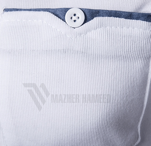 Venta al por mayor de camisetas polo de moda con logotipo personalizado para hombre camisas polo Casual mezcla de algodón transpirable ropa de verano - Product Image 4