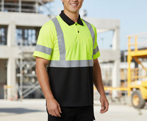 Camiseta de Hombre de Manga Larga con Cuello Redondo, 100% Poliéster, Secado Rápido, Impermeable, con Logotipo Personalizado Serigrafiado, Luz LED Intermitente de Alta Seguridad - Product Image 6