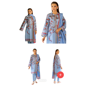 ROPA ÉTNICA VESTIDO DE FIESTA INFORMAL LISTO PARA USAR VESTIDO DE MUJER VESTIDO DE NOCHE DE ALTA CALIDAD PAKISTANI E INDIO - Product Image 2