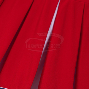 ชุดยูนิฟอร์มสำหรับผู้ใหญ่ชุดเชียร์ลีดเดอร์พิมพ์โลโก้ตามสั่งผ้าโพลีเอสเตอร์ชุดเดรสเชียร์ลีดเดอร์ - Product Image 6