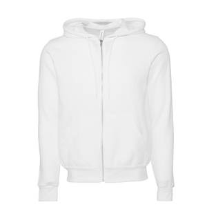 52% Airlume Combed and Ring-spun Cotton 48% Poly Fleece Hoodies Bella Canvas Zipper Hoodie <b>Zip</b> <b>up</b> Hoodies <b>Jacket</b> - Product Image 2