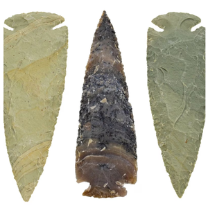 Gros pierre naturelle meilleure qualité indien guérison fantaisie jaspe pointes de flèches 4 à 10 pouces pointes de flèches en vrac à vendre - Product Image 4