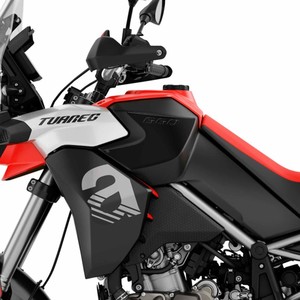Adesivi Protettivi 3D per Serbatoio Compatibili con Aprilia Tuareg 660, Decorazioni Laterali per Moto - Product Image 1