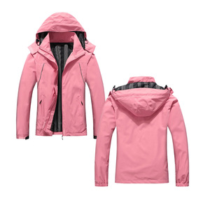 Meilleures ventes de vestes softshell personnalisées pour femmes Veste coupe-vent imperméable et respirante à imprimé décontracté pour l'hiver - Product Image 6