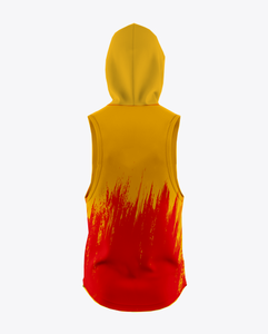 BREATHABLE Winter Hooded Sleeveless 7v7 Uniform Men Factory Made Customized logo 100% Polyester Fabric Quick Dry New High - Product Image 2