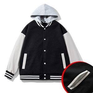 Vente en gros de qualité Lettermen Stander Size Veste de baseball unisexe/Vêtements de sport oversize Veste universitaire avec broderie personnalisée - Product Image 4