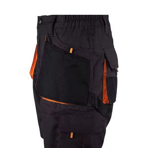 Pantalones de Trabajo Reforzados de Sarga 100% Algodón OEM, Etiqueta Personalizada, MOQ Bajo, Alta Visibilidad, Seguridad Profesional - Product Image 5
