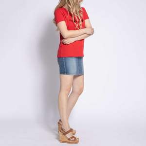 Camiseta de Color Sólido, Estilo Regular, Holgada, para Fitness, al por Mayor, para Mujer - Product Image 4