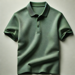 Camiseta de Cuello Alto para Hombre, de Secado Rápido, Ecológica, Antiarrugas, Anti-UV, Diseño Único, Tejido Ligero, Tallas Grandes, para Fitness - Product Image 2