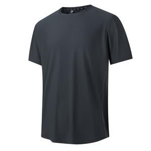 T-shirt décontracté léger à coupe décontractée, respirant, pour le sport, en nylon et élasthanne, tissu respirant, t-shirt de sport pour homme - Product Image 6
