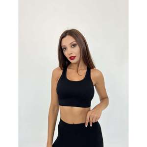 Haut de yoga bustier noir 2503 - Product Image 2