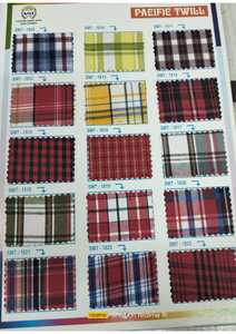 TwillCheckX, técnica de tejido de sarga de algodón polivinílico duradero de primera calidad para niños y niñas, uniformes escolares, ropa institucional - Product Image 2