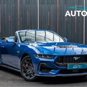 ฟอร์ดมัสแตง5.0สีน้ำเงิน2024 V8 GT พวงมาลัยขวากล้องด้านหลังหุ้มหนังยูโร VI ปล่อยก๊าซเรือนกระจก - Product Image 3