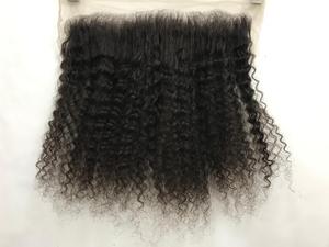 วิกผมแบบมีลูกไม้โปร่งใสธรรมชาติผ้าคู่สำหรับต่อผมมนุษย์บริสุทธิ์จากอินเดีย - Product Image 5