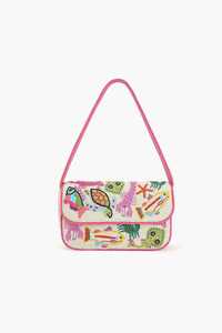 Sac brodé à motif unique avec ceinture fronde - Product Image 6
