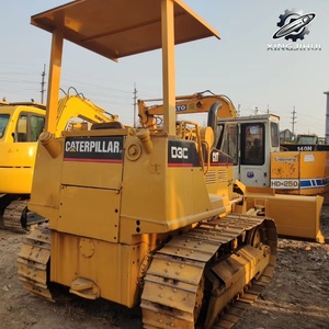 Bulldozer d'occasion Caterpillar D3C, marque japonaise d'origine, 5 tonnes, petit bulldozer, bulldozer sur chenilles, équipement de lame, machine - Product Image 4