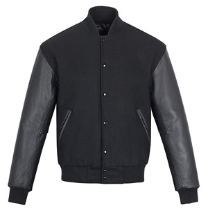 Custom Logo Varsity <b>Jackets</b> Wool <b>Leather</b> Bomber <b>Jacket</b> with Plus Size Casual <b>Winter</b> Style Breathable Feature Varsity <b>Jacket</b> - Product Image 1
