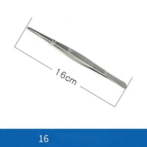 Fórceps de tejido Micro Adson de 12cm con certificación Ce de la mejor calidad, 1x2 dientes, instrumentos alemanes de acero inoxidable, instrumentos quirúrgicos básicos - Product Image 5