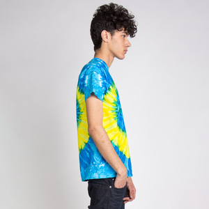 Camisetas personalizadas al por mayor Tye Dye camisetas de gran tamaño personalizar ácido lavado Tie-Dye para hombre Tie Dye camisetas - Product Image 3