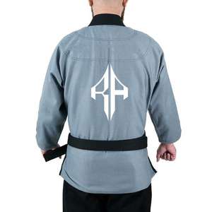 Personnalisé par ATLANTIC Jiujitsu Uniformes Impression personnalisée 100% coton Matériel de haute qualité à manches longues pour unisexe - Product Image 2