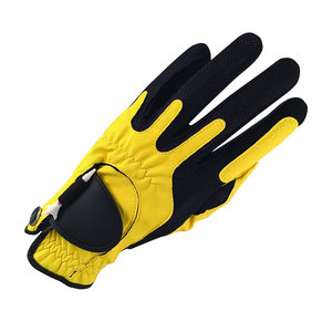 Gant de golf Cabretta en peau de mouton personnalisé de la meilleure qualité, couleur douce, main gauche, avec logo professionnel conçu pour les hommes - Product Image 5